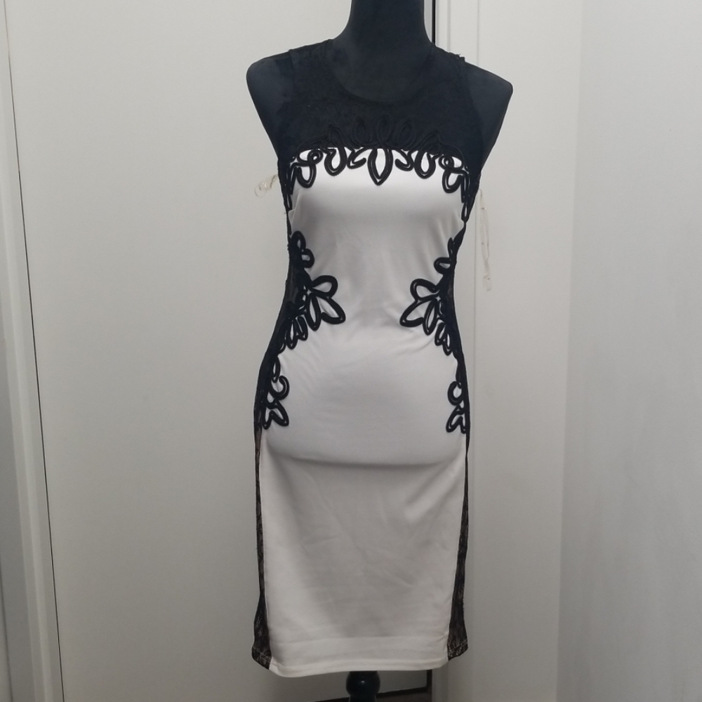 White lipsy Landon dress